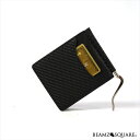 BEAMZSQUARE カーボンレザーマネークリップ 財布・ケース マネークリップbs-13010 大人気 カーボンレザー マネクリ マネークリップ 札挟み 耐...