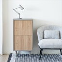 キャビネット シュランク 45cm 収納家具 キャビネット コンソール910219669 ツートーンカラー シルバー グレー ナチュラル 木目 シリーズ コーデ...