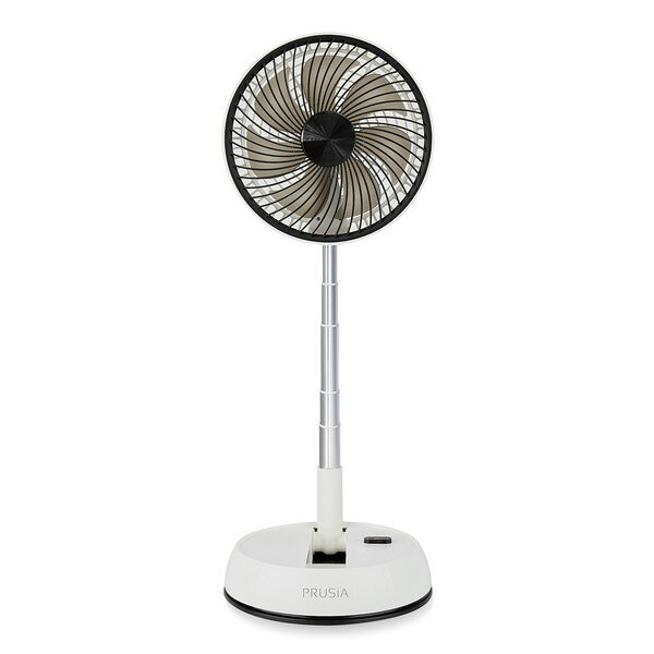 折りたたみコードレスファン 季節 空調家電 扇風機 サーキュレーター 扇風機a36852 PRUSiA 扇風機 折り畳み コンパクト 伸縮自在 風量3段階 コードレス オフタイマー リビング 寝室 リモコン付き