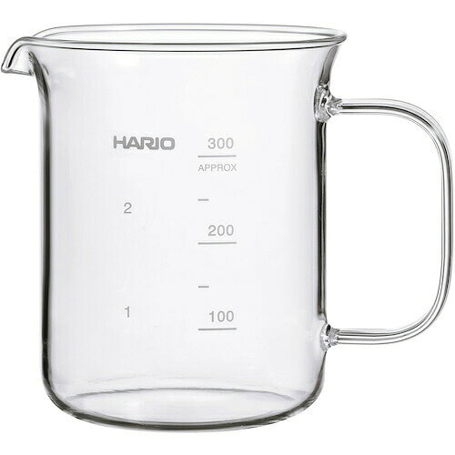 特長 ●HARIOの原点である理化学器具の品質を凝縮した「Crafts Science」シリーズです。 ●シンプルデザインなガラスのサーバーです。 ●電子レンジ、食器洗い乾燥機にもご使用頂けます。 用途 ●家庭用。 仕様 ●容量(ml)：300 ●幅(mm)：125 ●直径(mm)：89 ●高さ(mm)：105 ●奥行(mm)：89 ●実用容量300ml 材質 ●本体ガラス：耐熱ガラス 質量・質量単位 ●200.0g 注意事項 ●ケース割れの場合、運賃に加えて梱包手数料のご負担をお願いしております 【メーカー名】HARIO（株） 【メーカー品番】BV-300