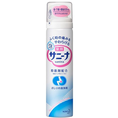 特長 ●おしりをふく時の痛みをやわらげ、スッキリ清潔に保つ薬用清浄剤です。 ●やさしい泡タイプで痔・下痢・便秘の方でもラクにふけます。 ●トイレットペーパーに適量を取ってお使いください。 ●消炎剤(グアイアズレン)が、肛門周辺部のかぶれ・ただれや、おむつかぶれ、股ずれを防ぎます。 ●肛門周辺部の皮フを保護し清潔に保ちます。 ●＜スクワラン(基剤)配合＞。 ●殺菌剤(塩化ベンザルコニウム)配合です。 ●(医薬部外品) ●大人用おむつ ●おしりふき 質量・質量単位 ●0.097kg 【メーカー名】花王（株） 【メーカー品番】751089
