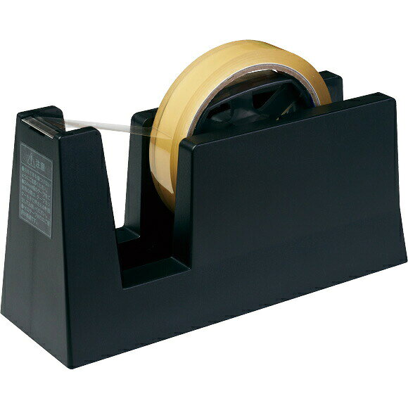 ニチバン　テープカッター 直線美 for Business 119.7mm×67.5mm×112mm　黒　【品番...