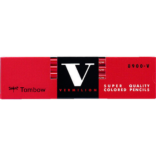 【メール便対応】トンボ鉛筆　Tombow　赤鉛筆　8900　【品番：8900-V】