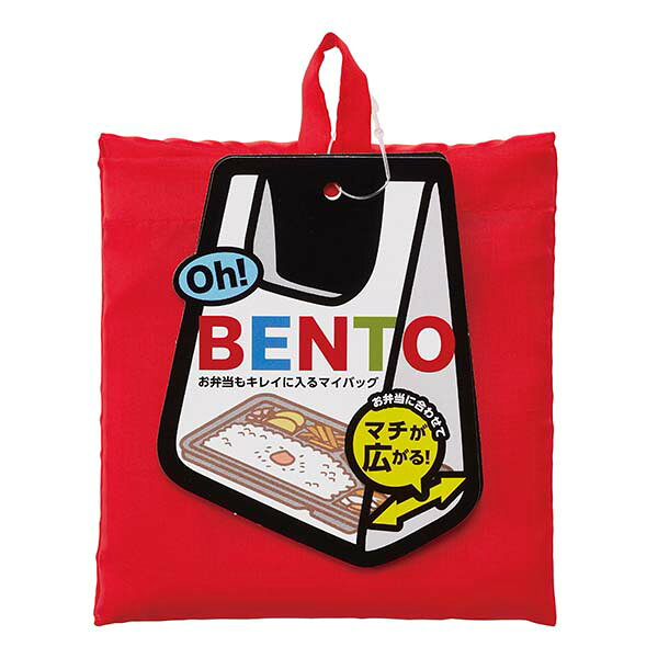 ●お弁当もキレイに入るマイバッグ。 ●お弁当に合わせてマチが広がる！ ●たためば内ポケットに収納できる！ ●見掛容量／約6L ●耐荷重／約4Kg（2Lペットボトル約2本分） ●入数： 1個入 ●材質： ポリエステル ●商品サイズ： 約460×300mm、【収納時】約115×100mm ●商品重量： 約32g ※洗濯、アイロン、漂白剤、ドライクリーニング不可。 ※商品重量の表示は、包装込みの重量です。 【メーカー名】（株）トルネ 【メーカー品番】P-3490