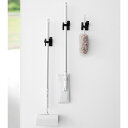 山崎実業 ウォールモップホルダー タワー 石こうボード壁対応 ブラック 4903208015110 【品番:01511】(3)