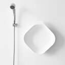 山崎実業 マグネット&引っ掛け湯おけ タワー L ホワイト 4903208015622 【品番:01562】