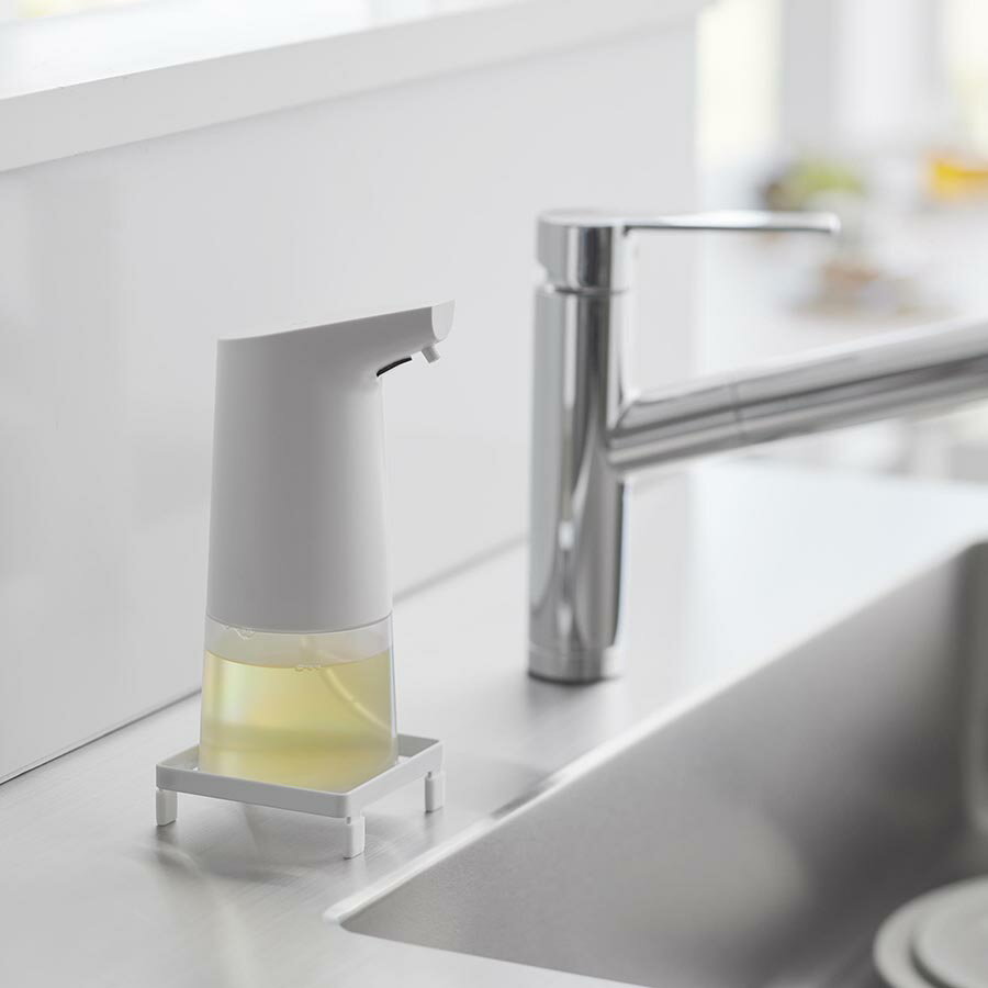 山崎実業 ソープディスペンサーラック タワー ホワイト 4903208102032 【品番：010203】