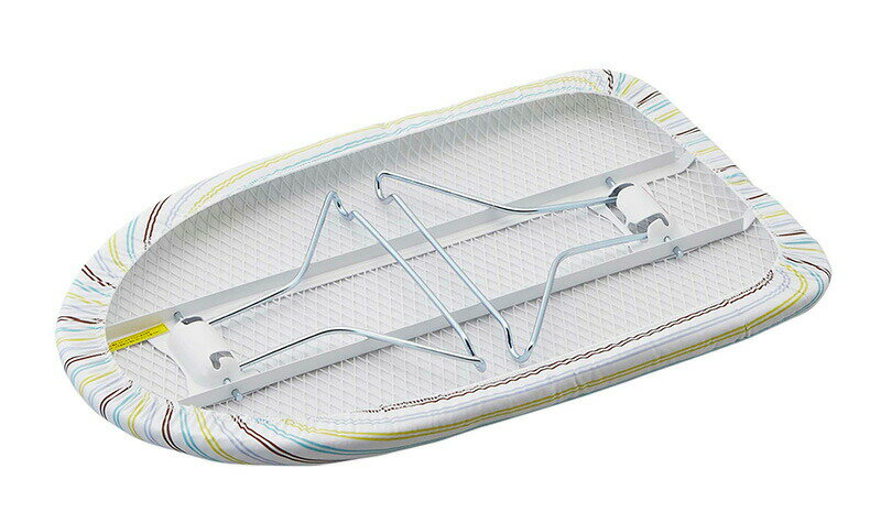山崎実業　軽量スチールメッシュアイロン台　ストライプ　【品番：07417】