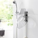 山崎実業 マグネットバスルーム手おけ&湯おけホルダー タワー ブラック 4903208019781 【品番:01978】