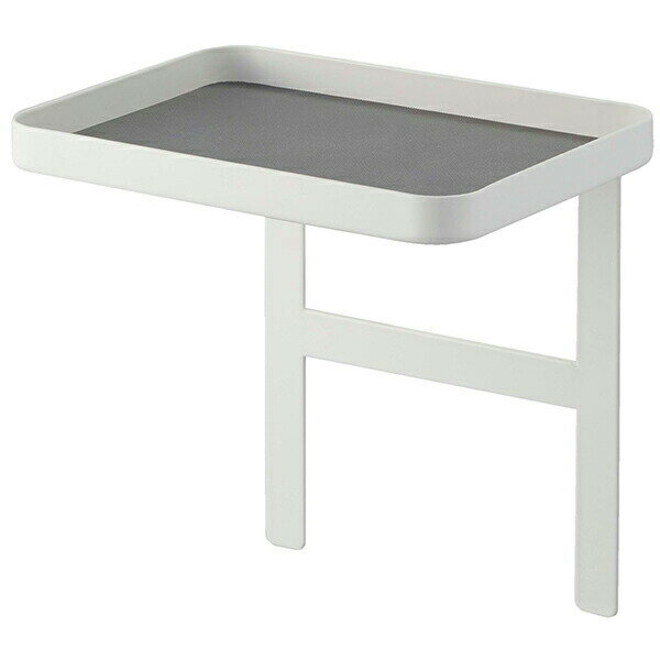 山崎実業　トイレットペーパーホルダー上ラック プレート　ホワイト　【品番：04435】