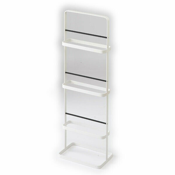 山崎実業　スリッパラック タワー　ホワイト　【品番：06098】