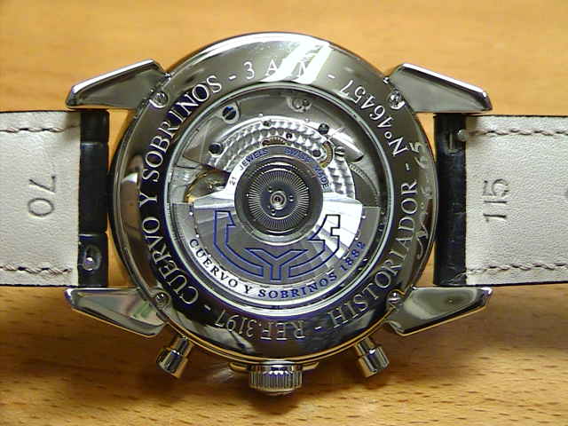 クエルボイソブリノス 腕時計 トルピード ヒストリアドール クロノテンポ 正規商品 Ref.3197-1N 【クエルボ・イ・ソブリノス】 無金利分割も可能です。