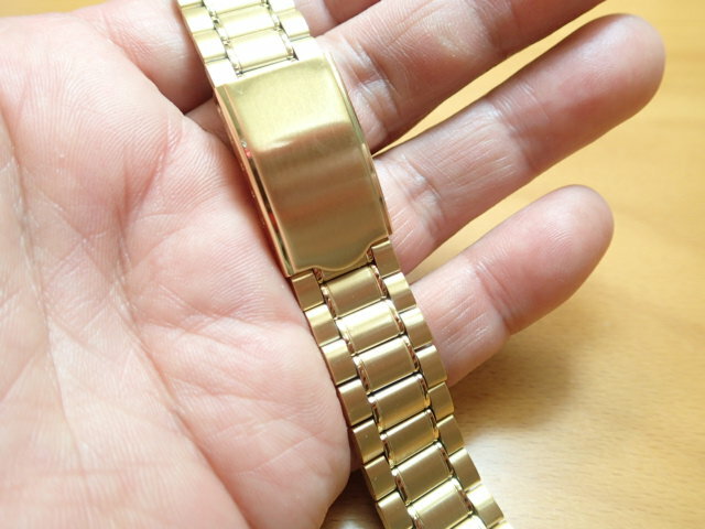 バンビ 時計ベルト（グリーン・14mm） BAMBI　クイックレバー 牛革型押し フォーマルハウト BKLE040ML [BKLE040ML]【返品種別B】