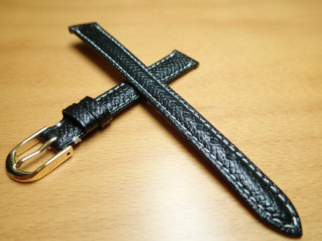 12mm 14mm 時計バンド (腕時計) ベルト カーフ 牛革 黒 (ブラック) バネ棒 サービス 腕時計用 時計ベルト 時計用バンド 525円で販売していますバネ棒をサービスでお付けします