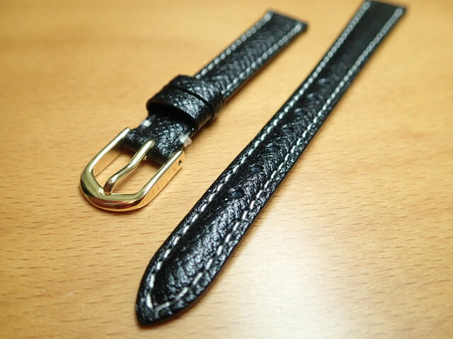 12mm 14mm 時計バンド (腕時計) ベルト カーフ 牛革 黒 (ブラック) バネ棒 サービス 腕時計用 時計ベルト 時計用バンド 525円で販売していますバネ棒をサービスでお付けします