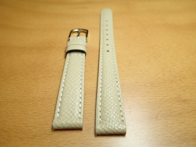 12mm 14mm 時計バンド (腕時計) ベルト カーフ 牛革 ベージュ バネ棒 サービス 腕時計用 時計ベルト 時計用バンド 525円で販売していますバネ棒をサービスでお付けします
