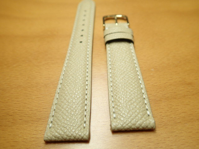 16mm 18mm 時計バンド (腕時計) ベルト カーフ 牛革 ベージュ バネ棒 サービス 腕時計用 時計ベルト 時計用バンド 525円で販売していますバネ棒をサービスでお付けします
