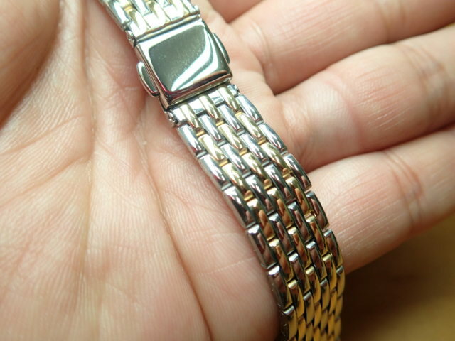 12mm時計バンド(腕時計）ベルト12ミリ ステンレススチール ブレスレット メタル バンド ベルト 時計ベルト・バンド バネ棒 サービス付き 12mm 時計ベルト 525円で販売していますバネ棒をサービスでお付けします。