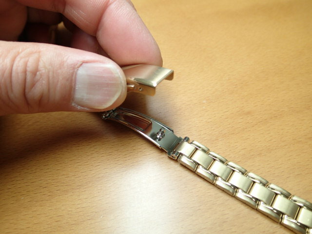 13mm時計バンド(腕時計)ベルト13ミリ ステンレススチール ブレスレット メタル バンド ベルト 時計ベルト・バンド バネ棒 サービス付き 13mm 時計ベルト 525円で販売していますバネ棒をサービスでお付けします。