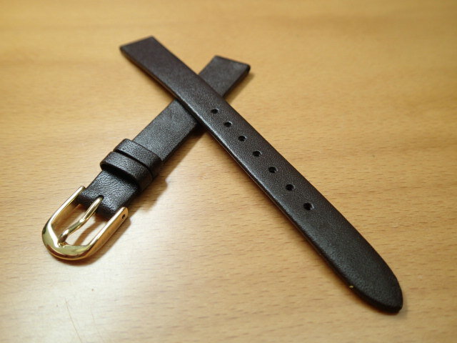 16mm ～ 20mm 時計バンド (腕時計) ベルト カーフ 牛革 チョコ (こげ茶) バネ棒 サービス 腕時計用 時計ベルト 時計用バンド 525円で販売していますバネ棒をサービスでお付けします
