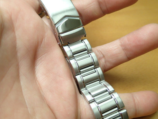 腕時計ベルト BAMBI バンビ トカゲ革(リザード) BTE552A 黒 レディース Lサイズ ロングベルト 10mm 11mm 12mm 13mm 14mm 15mm ギフト対応 送料無料