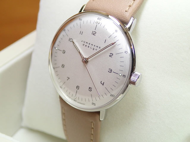 ユンハンス マックスビル バイユンハンス 腕時計 MAX BILL BY JUNGHANS Hand Wind 34mm マックスビル 手巻き式 027 3701 00 正規商品JUNGHANS ユンハンス 腕時計はメーカー保証2年付の正規代理店商品になります