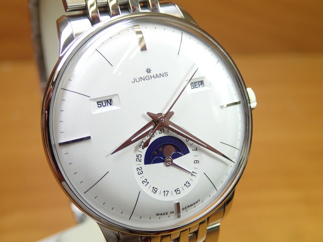 ユンハンス マックスビル バイユンハンス 腕時計 Junghans Meister Kalender 40.4mm マイスターカレンダー オートマチック 027 4201 45 正規商品 お手続き簡単な分割払いも承ります。月づきのお支払い途中で一括返済することも出来ますのでご安心ください。