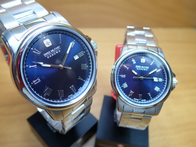 スイスミリタリー 腕時計 ROMAN ローマン ML376-ML378 ペアウオッチ 安心の正規輸入品