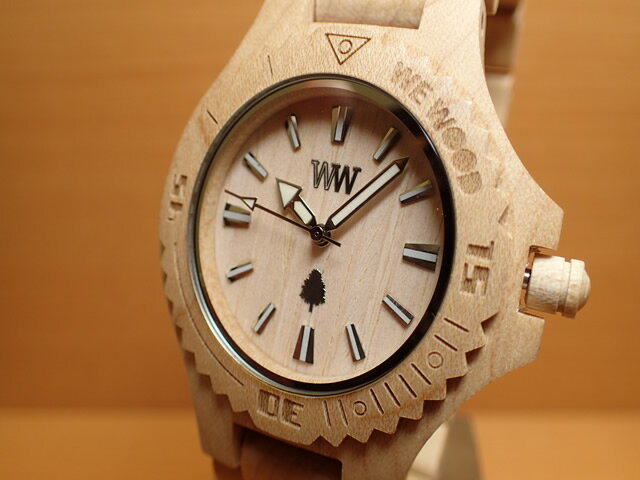 ウィーウッド WEWOOD 腕時計 ウッド/木製 DATE BEIGE 9818025 メンズ 正規輸入品