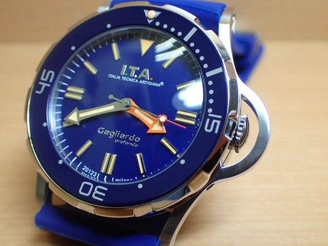 アイティーエー 腕時計 メンズ ITA 腕時計 アイティーエー Gagliardo profondo ガリアルド・プロフォンド 正規商品 Ref.24.01.04優美堂のI.T.A アイティーエー 腕時計はメーカー保証2年の正規商品です お手続き簡単な分割払いも承ります。