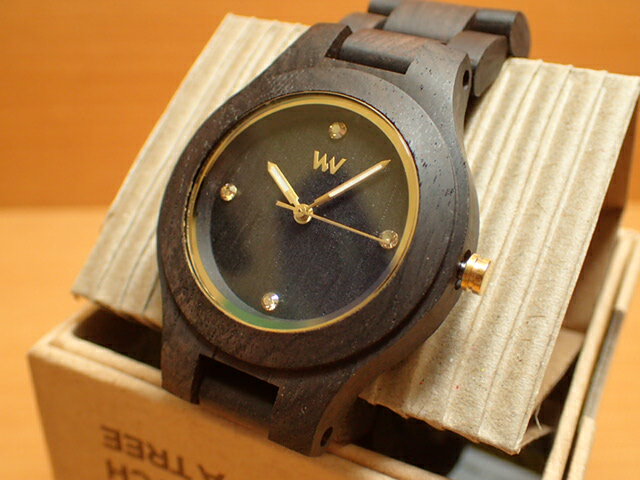木の腕時計 ウィーウッド WEWOOD 腕時計 ウッド/木製 ANTEA BLACK GOLD 9818179 メンズ 正規輸入品
