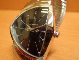 ハミルトンベンチュラ60周年記念モデル【限定★プレゼントつき】メンズ腕時計シルバー色HAMILTONVenturaTHEELVISWATCHH24411232フレックスブレスレットモデルメンズサイズ優美堂分割いもOKできますよ。【送料無料】