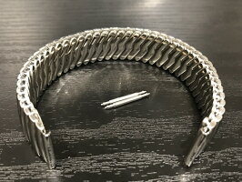 HAMILTON☆ハミルトン☆純正ベンチュラ専用ステンレススチールフレックスベルト17mmH605242102