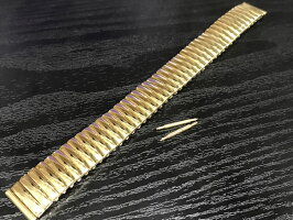 HAMILTON☆ハミルトン☆純正ベンチュラ専用ステンレススチールイエローゴールド色フレックスベルト17mmH605243100【6月末頃入荷予定!】【時計はついておりません。バンドのみの販売です】