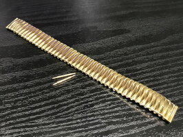 HAMILTON☆ハミルトン☆純正ベンチュラ専用ステンレススチールイエローゴールド色フレックスベルト17mmH605243100【6月末頃入荷予定!】【時計はついておりません。バンドのみの販売です】