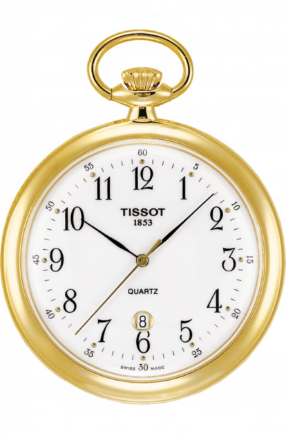 TISSOT ティソ 懐中時計 ポケットウォッチ レピーヌ TISSOT LEPINE T82.4.550.12 【クォーツ】 分割払いもOKです