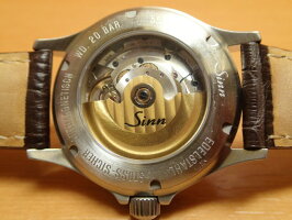 ジン腕時計SINN556BROWNLIMITEDEDTION優美堂のジン腕時計はメーカー保証2年つきの正規輸入商品です