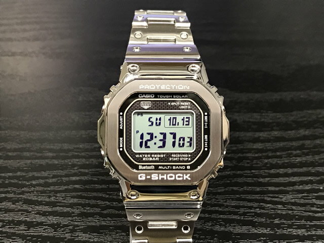 カシオ CASIO 腕時計 G-SHOCK ジーショック フルメタル ORIGIN 世界6局対応 電波 タフソーラー デジタルウォッチ MULTIBAND6 GMW-B5000D-1JF メンズ