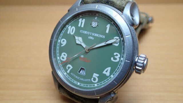 クエルボイソブリノス 腕時計 Domingo Rosillo ヴェロ ドミンゴ ロシ-ヨ 正規商品 Ref.3205.1K クエルボ・イ・ソブリノス お手続き簡単な分割払いも承ります。月づきのお支払い途中で一括返済することも出来ますのでご安心ください。