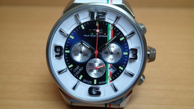  日本限定150本 ITA 腕時計 アイティーエー GRAN CHRONO グラン クロノ ビアンコ 正規商品 Ref.27.00.01 お手続き簡単な分割払いも承ります。月づきのお支払い途中で一括返済することも出来ますのでご安心ください。