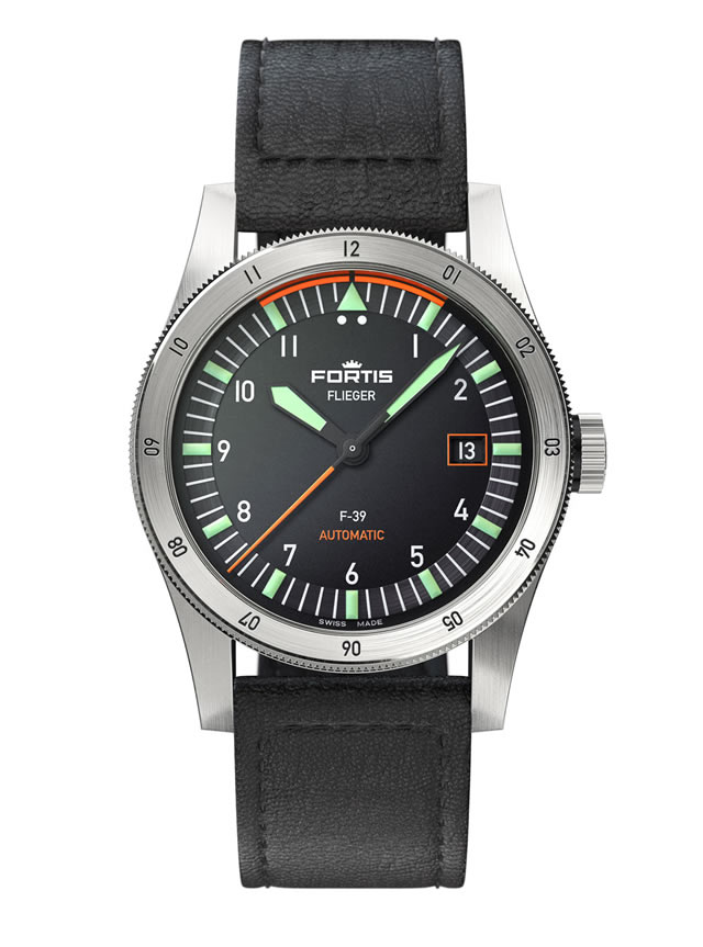 フォルティス FORTIS フォルティス フリーガー F-39 オートマティック レザーベルト仕様 腕時計 39mm Ref.F.422.0006 【日本正規代理店商品】お手続き簡単な分割払いも承ります。