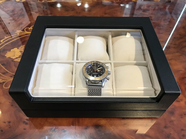 プレゼントに大好評! 6本用 時計ケース 時計収納ケース 合皮 ウォッチ コレクション ボックス ケース