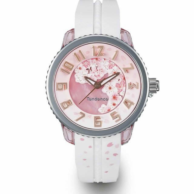 テンデンス Tendence テンデンス 2020本限定 腕時計 JAPAN ICON 【SAKURA】 サクラ 桜 41mm TY930068 【正規輸入品】e優美堂のテンデンスは安心のメーカー保証4年付き日本正規商品です。お手続き簡単な分割払いも承ります。