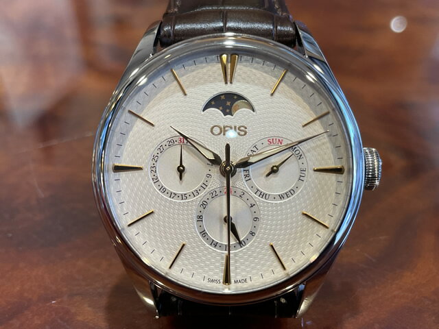 オリス 腕時計（メンズ） オリス 時計 アートリエ コンプリケーション 腕時計 Oris Artelier 78177294031 送料無料 正規輸入品 お手続き簡単な分割払いも承ります。月づきのお支払い途中で一括返済することも出来ますのでご安心ください。