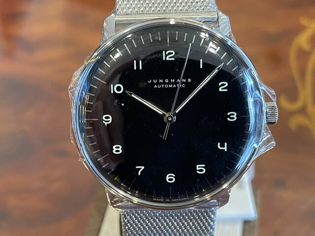 楽天市場】ユンハンス マックスビル 34mm(文字盤カラーブラック 楽天市場】ユンハンス マックスビル 34mm(文字盤カラーブラック