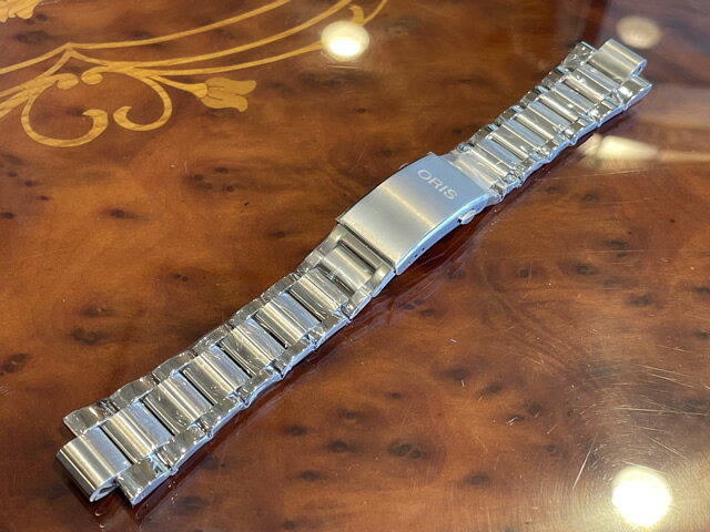 ORIS オリス 腕時計 アクイス キャリバー400 ケース経43.5mm専用 24mm ステンレススチールブレスレット ストラップ 腕時計 ベルト バンド【あす楽】
