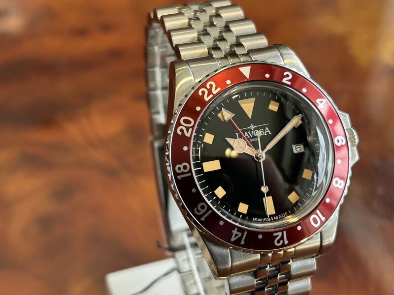 【あす楽】ダボサ 腕時計 DAVOSA Ternos Vintage テルノス ヴィンテージ ダイバー クォーツ ジュビリーブレスレット 電池式 腕時計 163.500.60 39mm 正規輸入品 9827085 お手続き簡単な分割払いも承ります