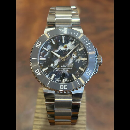オリス ORIS アクイスデイト アップサイクル AQUIS ダイバーズウォッチ 腕時計 43.5mm メンズ 自動巻き 01 733 7789 4150-07 8 23 04PEB 正規輸入品 オリス ORIS アクイスデイト アップサイクル AQUIS ダイバーズウォッチ 腕時計 43.5mm メンズ 自動巻き 01 733 7789 4150-07 8 23 04PEB 正規輸入品