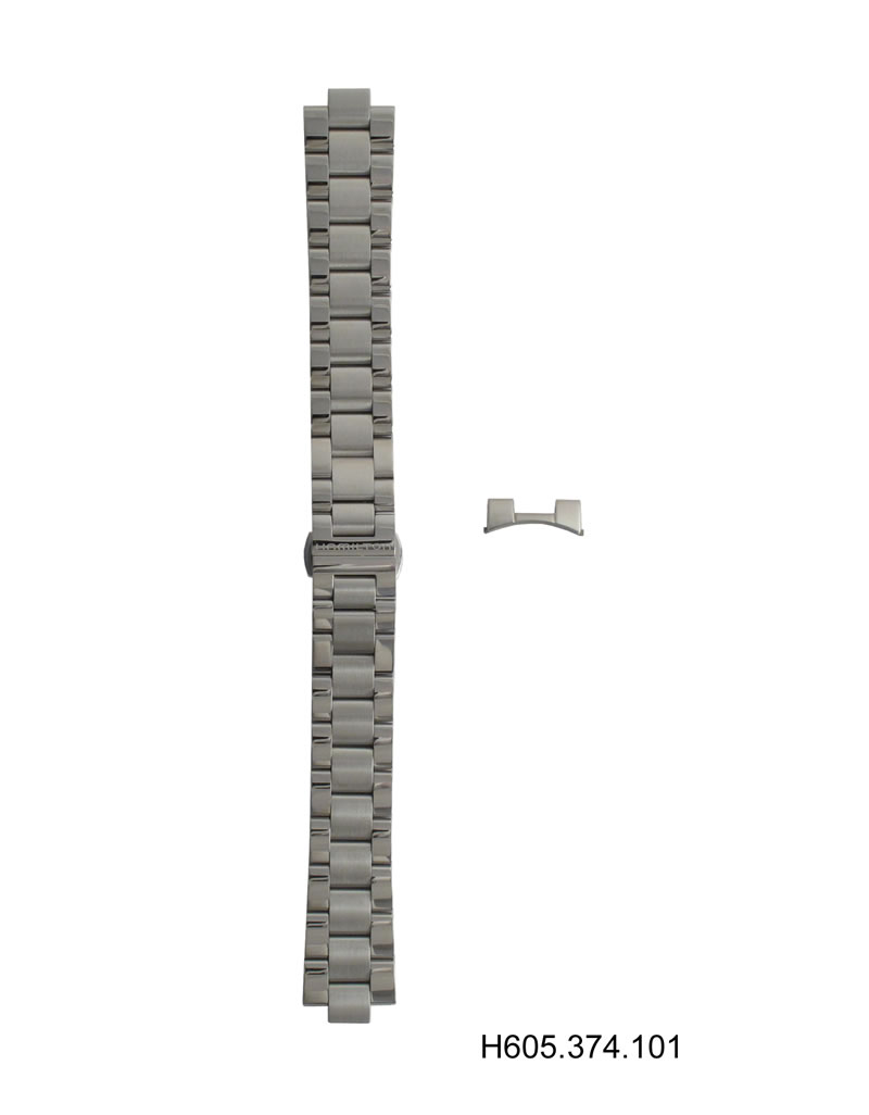 ハミルトン HAMILTON ジャズマスター シービュー専用 18mm 腕時計 ステンレススチールブレスレット ベルト バンド H605374101