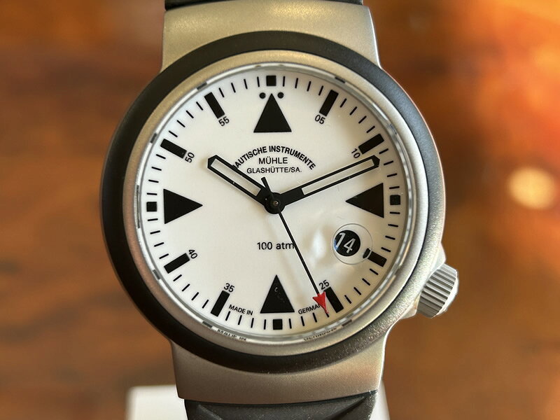 ミューレグラスヒュッテ 腕時計 S.A.R. Rescue-Timer LUMEN レスキュータイマー ルーメン 42mm 自動巻..